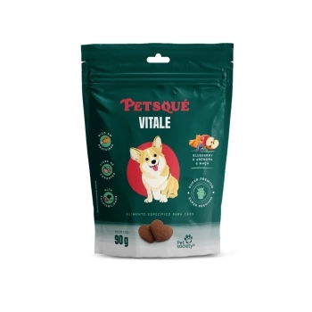 PETISCO PETSQUÉ VITALE BLUEBERRY & ABÓBORA & MAÇA 90G - PET SOCIETY