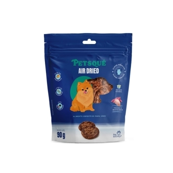 PETISCO PETSQUÉ AIR DRIED FRANGO E BATATA DOCE 90G - PET SOCIETY
