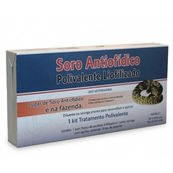 SORO ANTIOFÍDICO POLIVALENTE LIOFILIZADO - LEMA