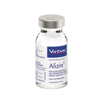 ALIZIN SOLUÇÃO INJETÁVEL DE ANTIPROGESTATIVO 10ML - VIRBAC