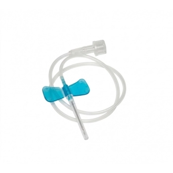 ESCALPE DESCARTAVEL 23G - AZUL - MEDIX