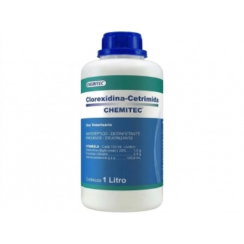 DESINFETANTE CLOREXIDINA CETRIMIDA 1L - CHEMITEC