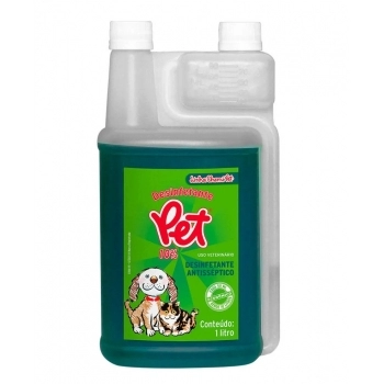 DESINFETANTE PET 10% FRASCO 1L - CHEMITEC