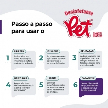 DESINFETANTE PET 10% BOMBONA DE 5L - CHEMITEC