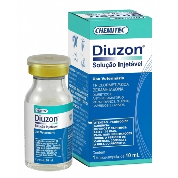 DIUZON DIURÉTICO SOLUÇÃO INJETÁVEL - FRASCO AMPOLA 10 ML - CHEMITEC
