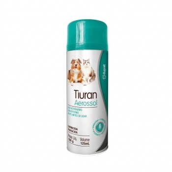 TIURAN SPRAY SARNICIDA E FUNGICIDA PARA CÃES E GATOS 125ML - DUPRAT