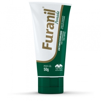 FURANIL ANTIMICROBIANO COM CLOREXIDINA BISNAGA POMADA DE 50G - VETNIL