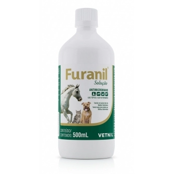 FURANIL ANTIMICROBIANO COM CLOREXIDINA FRASCO SOLUÇÃO DE 500ML - VETNIL